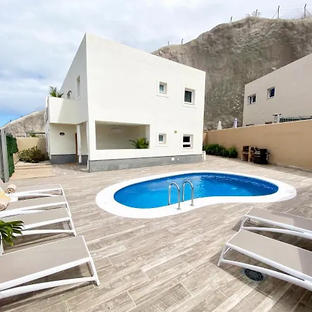 Luxury San Borondon With Private Heated Pool Free Car And June 빌라 *